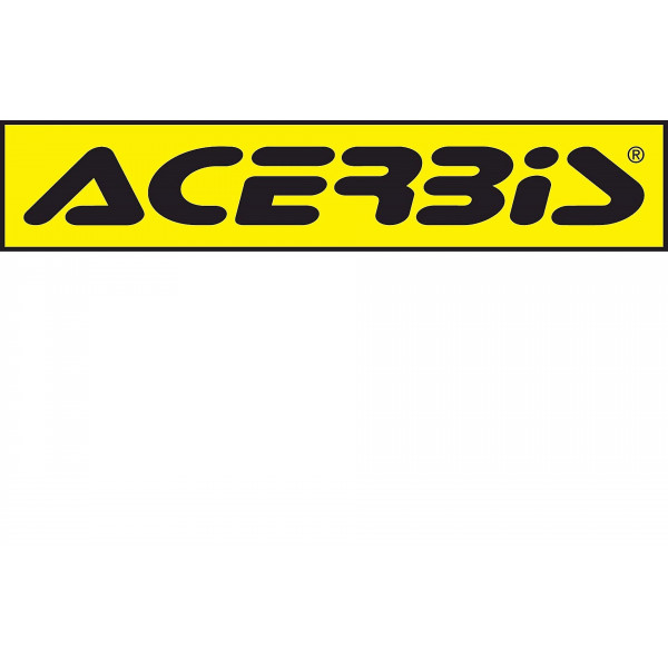 Acerbis Aufkleber Logo Decal 10ST/30CM gelb-schwarz #1