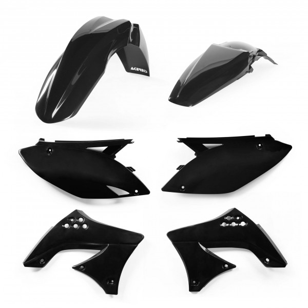 Acerbis Plastik Kit Kawasaki schwarz / 4-teilig #1