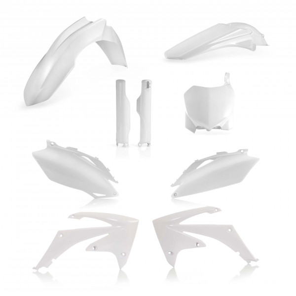 Acerbis Plastik Full Kit Honda weiß / 6-teilig #1