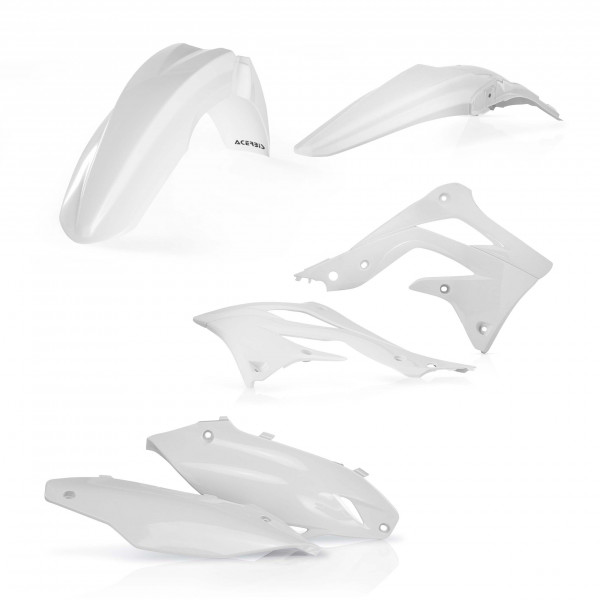 Acerbis Plastik Kit Kawasaki weiß / 4-teilig #1