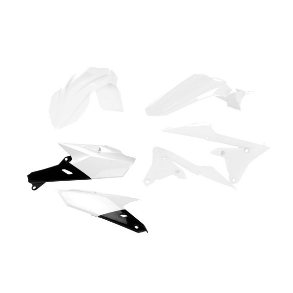 Acerbis Plastik Kit Yamaha weiß / 4-teilig #1