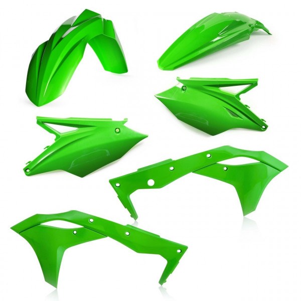 Acerbis Plastik Kit Kawasaki grün / 4tlg. #1