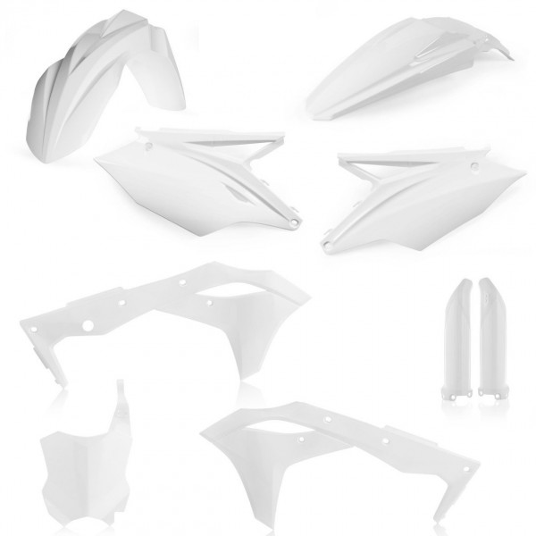 Acerbis Plastik Full Kit Kawasaki weiß / 6tlg. #1