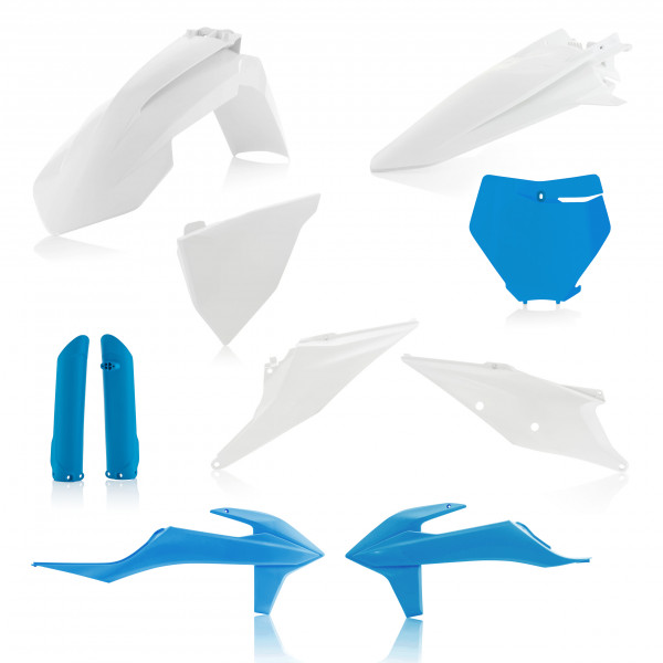 Acerbis Plastik Full Kit KTM weiß-blau / 7-tlg. #1