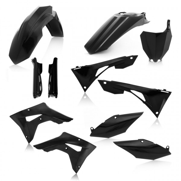 Acerbis Plastik Full Kit Honda schwarz / 7tlg. #1