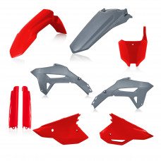 Acerbis Plastik Full Kit passend für Honda bordeaux-grau / 6tlg.