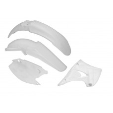 RTECH Plastik Kit passend für Kawasaki weiß / 4tlg.