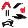 Acerbis Plastik Full Kit passend für Honda rot-schwarz / 6tlg. #1
