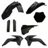Acerbis Plastik Full Kit passend für KTM schwarz / 6tlg. #1