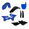 Acerbis Plastik Full Kit passend für Yamaha schwarz-blau / 6tlg. #1