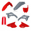 Acerbis Plastik Full Kit passend für Honda bordeaux-grau / 6tlg. #1