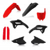 Acerbis Plastik Full Kit passend für Honda bordeaux-schwarz / 6tlg. #1