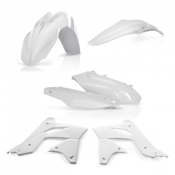 Acerbis Plastik Kit Kawasaki weiß / 4-teilig #1