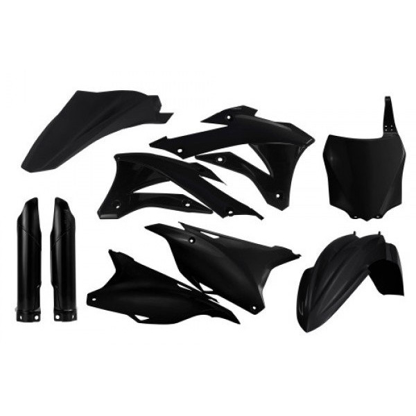 Acerbis Plastik Full Kit Kawasaki schwarz / 6-teilig #1