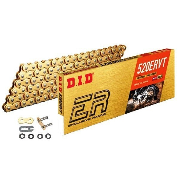 DID Kette 520 ERVT Gold Racing X-Ring T520/G118 #1