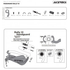 SALE% - Acerbis Handprotektoren Rally III Kit inkl. Anbaukit 