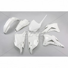 UFO Plastik Kit Kawasaki weiß / 5tlg. #1